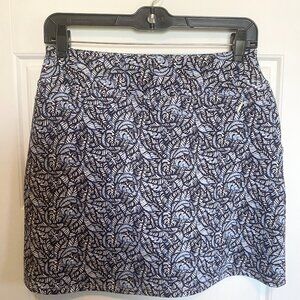 TOMMY BAHAMA Women's Blue/White Golf/Tennis Skirt, S